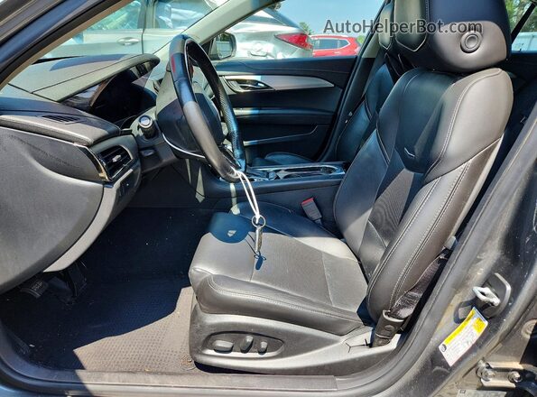 1G6AB5RX8G0179381 2016 CADILLAC ATS Gray Вид салону спереду