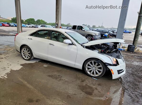 1G6AB5SS8G0191240 2016 CADILLAC ATS Белый Передняя правая четверть