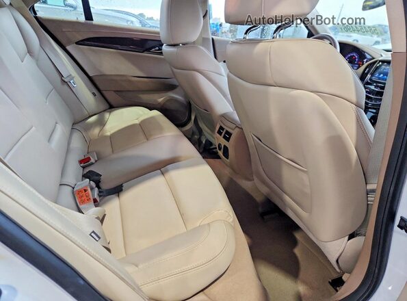 1G6AB5SS8G0191240 2016 CADILLAC ATS Белый Вид задних сидений