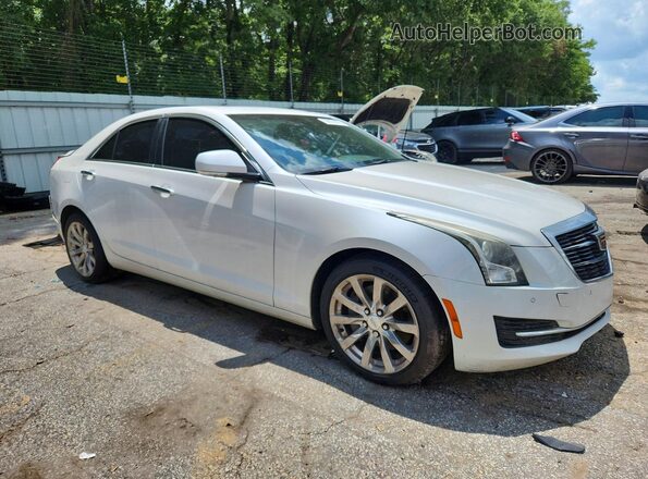 1G6AB5SX6J0140158 2018 CADILLAC ATS White Front right