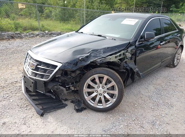 1G6AB5SX8H0214691 2017 CADILLAC ATS Black Вид спереду