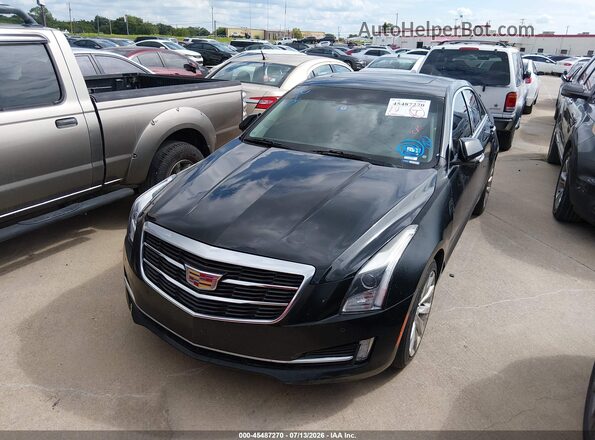 1G6AC5SS0J0167602 2018 CADILLAC ATS Black Вид спереду