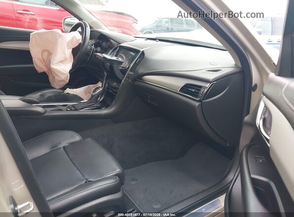 1G6AC5SS7G0100259 2016 CADILLAC ATS Tan Front interior view