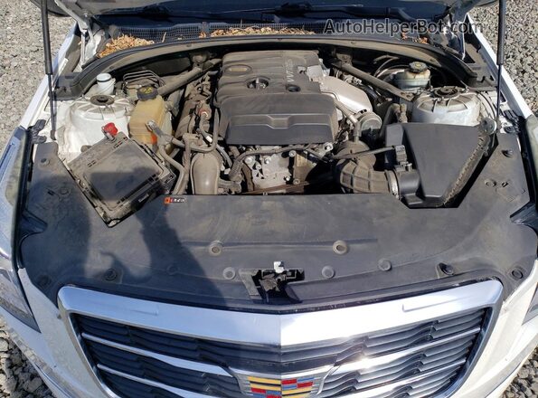 1G6AE5RX6J0135233 2018 CADILLAC ATS Белый Вид задней части салона