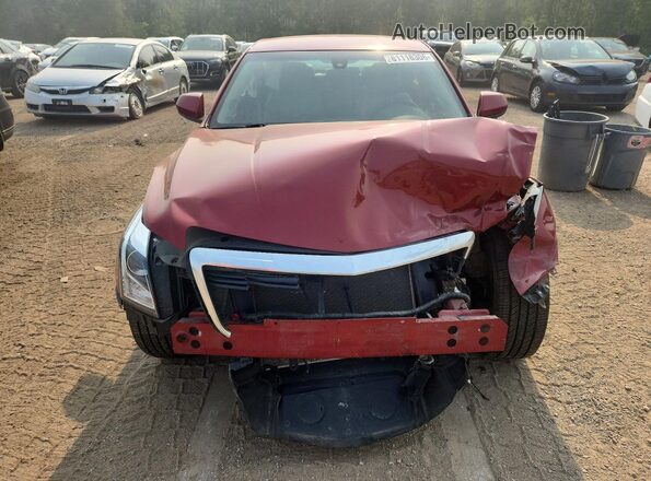 1G6AE5RX7J0111636 2018 CADILLAC ATS Red Դիմացի տեսք