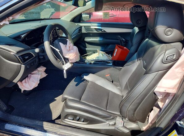 1G6AF1RX8K0105805 2019 CADILLAC ATS Blue Вид салону спереду