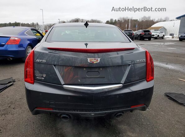 1G6AF5RX4J0184394 2018 CADILLAC ATS Gray Հետևի տեսք