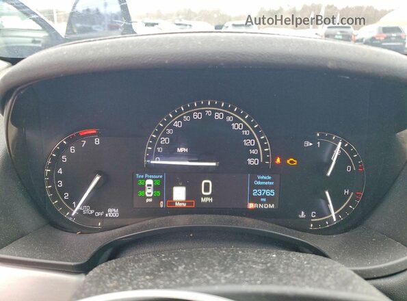 1G6AF5RX4J0184394 2018 CADILLAC ATS Gray Սարքավորումների վահանակի տեսք