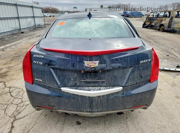 1G6AF5SX3J0104979 2018 CADILLAC ATS Black Вид ззаду