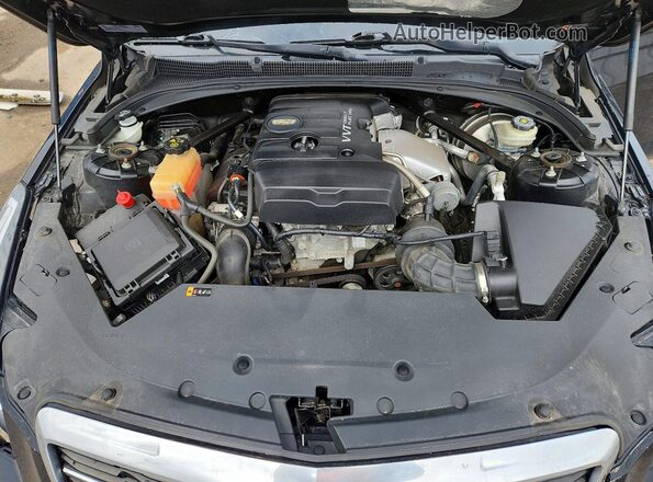 1G6AF5SX3J0104979 2018 CADILLAC ATS Black Вид задньої частини салону