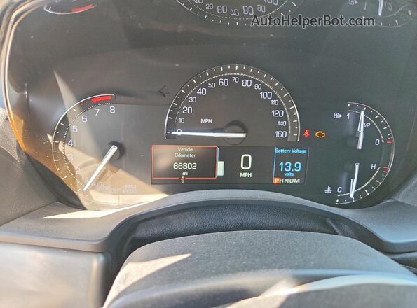 1G6AG5SS6J0170525 2018 CADILLAC ATS Silver Vista del cuadro de instrumentos