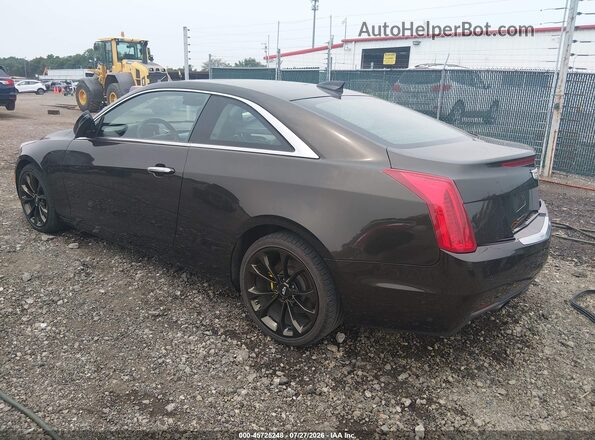1G6AH1RX7G0118286 2016 CADILLAC ATS Black Trasero izquierdo