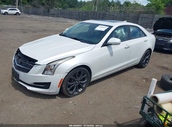 1G6AH5RX1G0197221 2016 CADILLAC ATS White Vista tres cuartos delantera izquierda