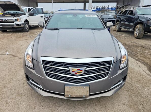 1G6AH5RX5H0143549 2017 CADILLAC ATS Gray Widok z przodu