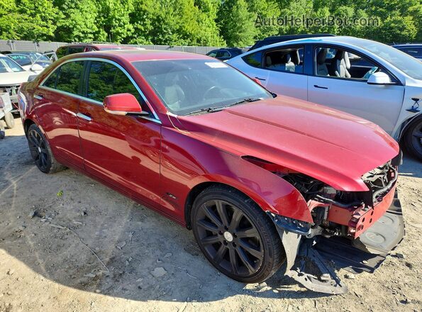 1G6AH5SX1H0147186 2017 CADILLAC ATS Red Delantero derecho