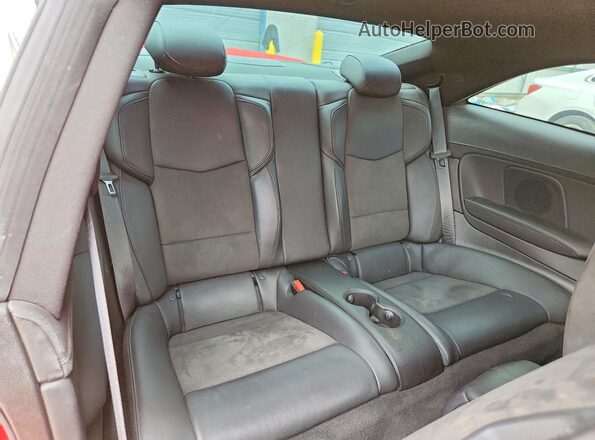 1G6AL1RY9K0119326 2019 CADILLAC ATS-V Red Vista de los asientos traseros