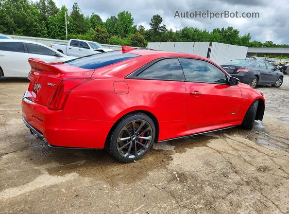 1G6AL1RY9K0119326 2019 CADILLAC ATS-V Red Trasero derecho
