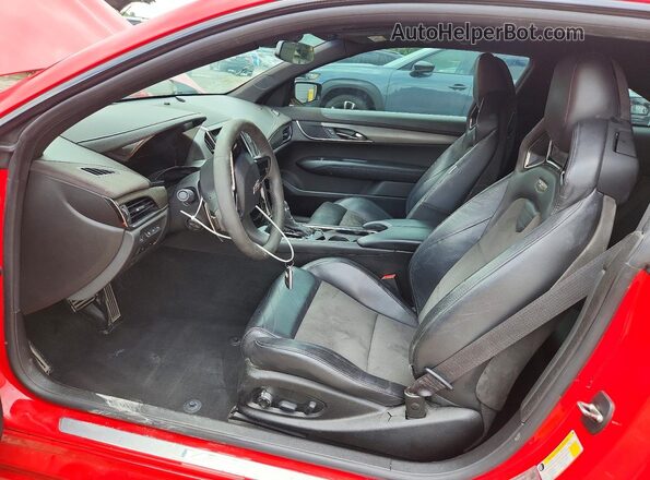 1G6AL1RY9K0119326 2019 CADILLAC ATS-V Red Vista interior delantera