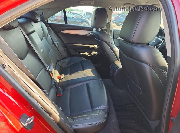 1G6AL5SSXG0100661 2016 CADILLAC ATS Red Widok tylnych siedzeń