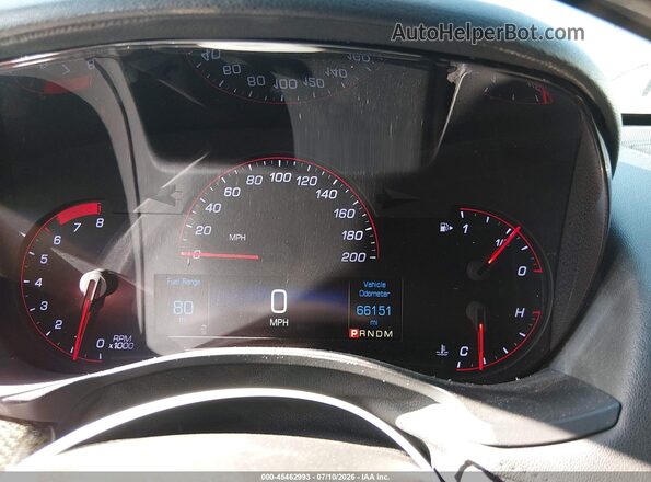1G6AN5SY4G0119138 2016 CADILLAC ATS-V Red Հետևի նստատեղերի տեսք