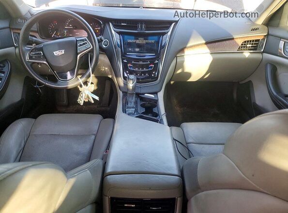 1G6AP5SX0G0101995 2016 CADILLAC CTS Black Առջևի վահանակի տեսք