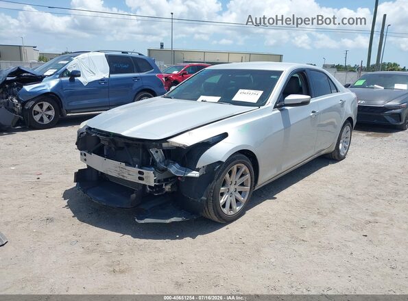 1G6AP5SX2G0116286 2016 CADILLAC CTS Silver Front left