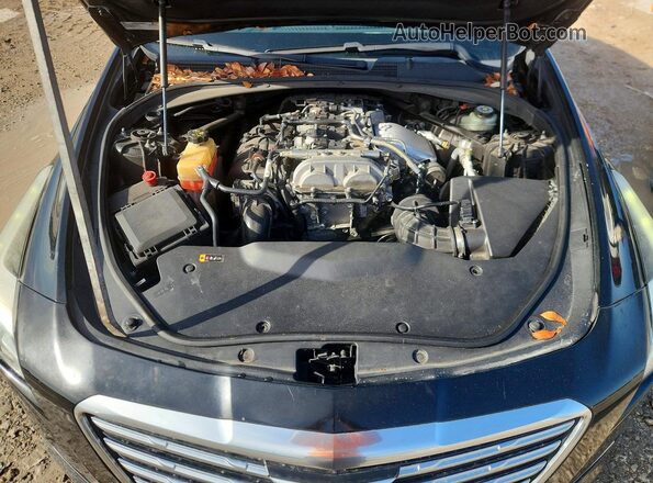 1G6AP5SX3J0186032 2018 CADILLAC CTS Black უკანა სალონის ხედი