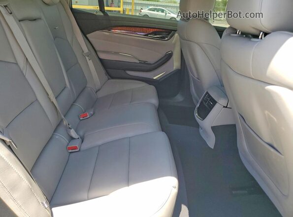 1G6AP5SX6K0109673 2019 CADILLAC CTS White Rear seats view
