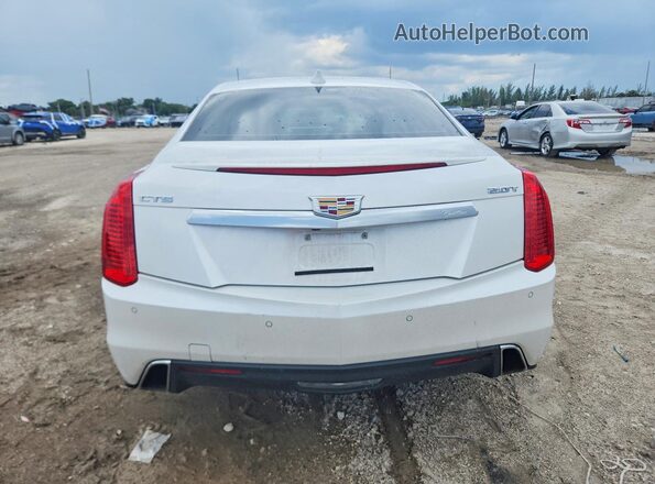 1G6AP5SX9K0140948 2019 CADILLAC CTS White Rear view