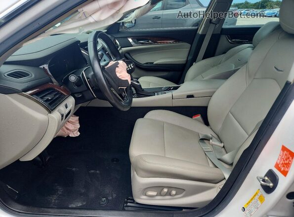 1G6AP5SX9K0140948 2019 CADILLAC CTS White Front interior view