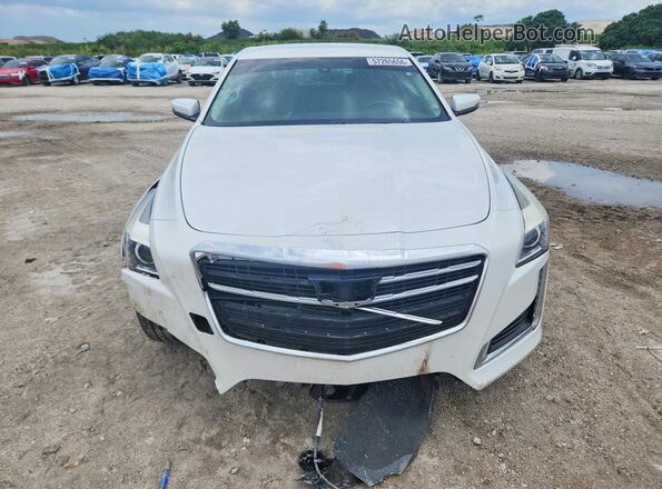 1G6AP5SX9K0140948 2019 CADILLAC CTS White Front view