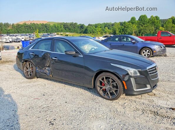 1G6AR5SS3K0102386 2019 CADILLAC CTS Черный Передняя правая четверть