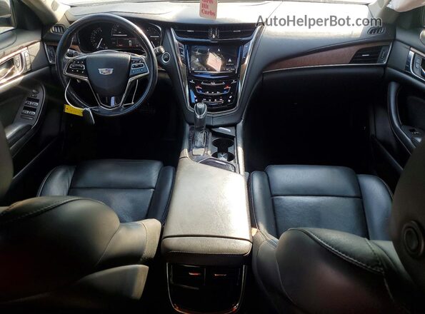 1G6AR5SS3K0102386 2019 CADILLAC CTS Черный Вид панели приборов