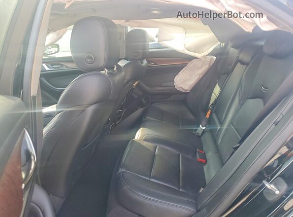 1G6AR5SS3K0102386 2019 CADILLAC CTS Черный Вид задних сидений