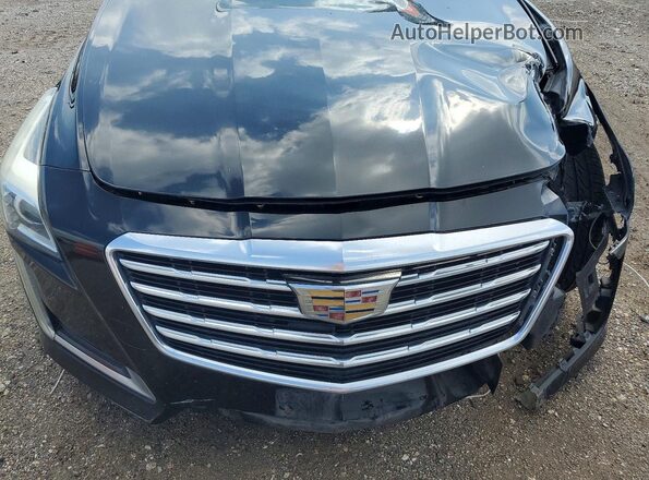 1G6AR5SS4H0146776 2017 CADILLAC CTS Black Rear interior view