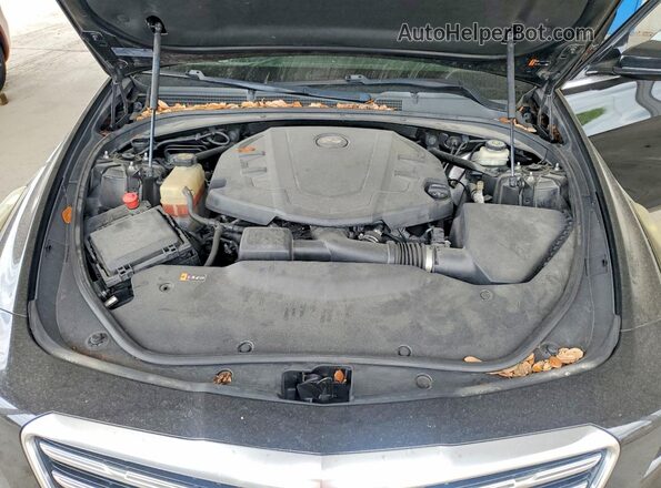 1G6AR5SSXK0100568 2019 CADILLAC CTS Black Rear interior view