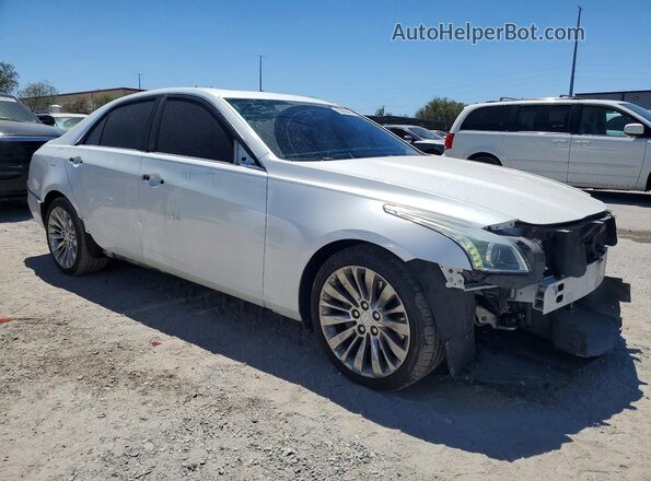 1G6AR5SX3G0103699 2016 CADILLAC CTS White Delantero derecho