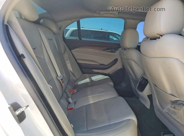 1G6AR5SX3G0103699 2016 CADILLAC CTS White Vista de los asientos traseros