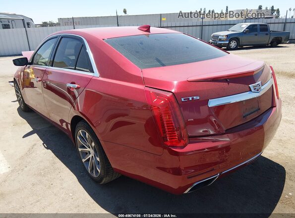 1G6AR5SX7G0120408 2016 CADILLAC CTS Red Rear left