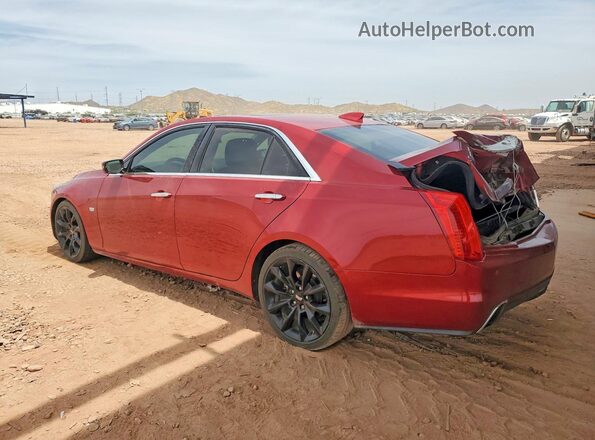 1G6AR5SX7H0147030 2017 CADILLAC CTS Red Задня ліва чверть