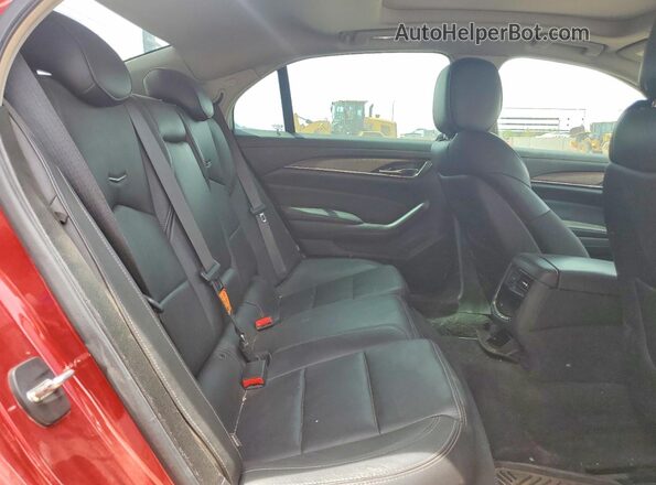 1G6AR5SX7H0147030 2017 CADILLAC CTS Red Вид задніх сидінь
