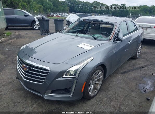 1G6AR5SX7J0135496 2018 CADILLAC CTS Silver Przód lewy