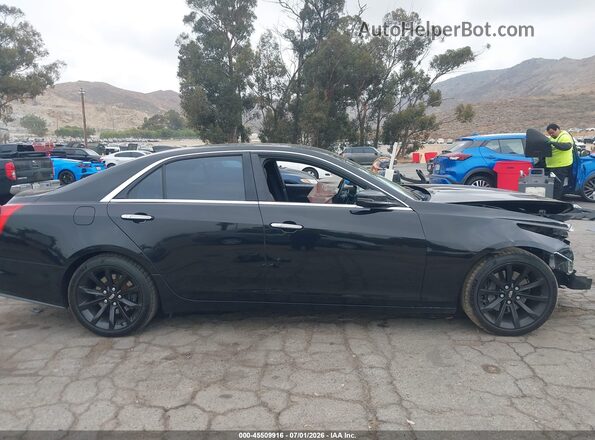 1G6AS5SS4H0159306 2017 CADILLAC CTS Black Rear interior view