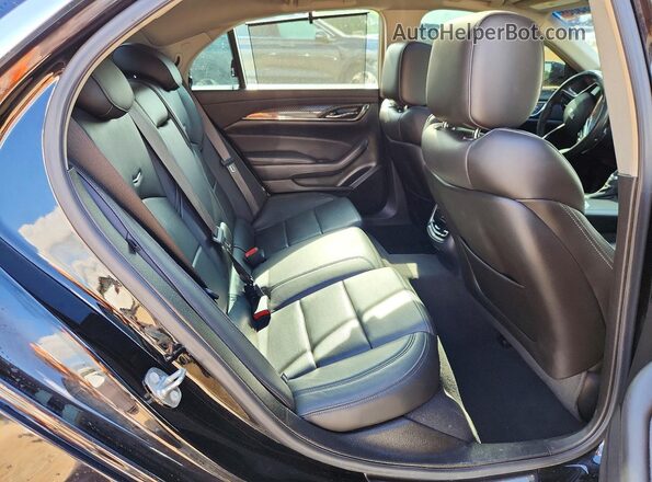 1G6AS5SS5H0206486 2017 CADILLAC CTS Black უკანა სავარძლების ხედი