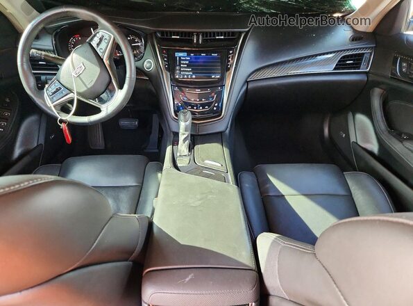 1G6AS5SS5H0206486 2017 CADILLAC CTS Black წინა პანელის ხედი