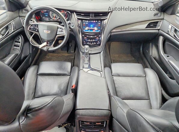 1G6AV5S82G0113631 2016 CADILLAC CTS Черный Вид панели приборов