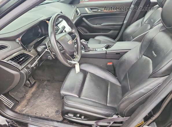 1G6AV5S82G0113631 2016 CADILLAC CTS Черный Вид салона спереди