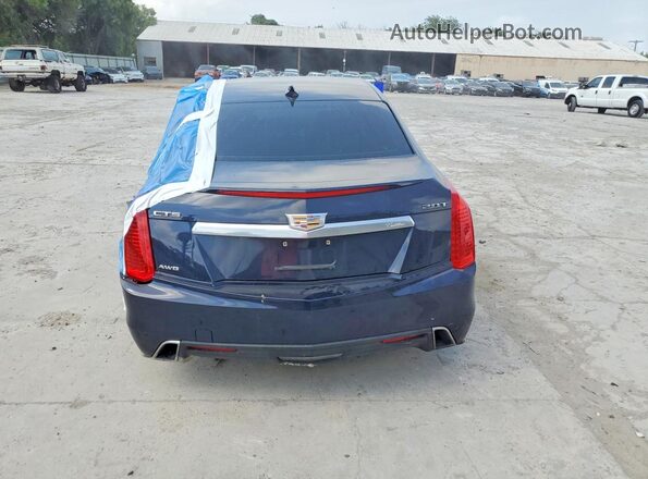 1G6AW5SX5K0106640 2019 CADILLAC CTS Blue Հետևի տեսք