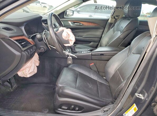 1G6AW5SX6G0102104 2016 CADILLAC CTS Угольный Вид салона спереди