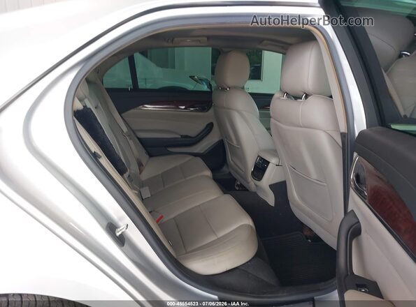 1G6AW5SX6G0195660 2016 CADILLAC CTS Silver VIN კოდის სტიკერის ხედი
